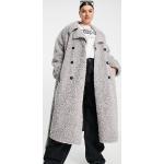 Trench coats Asos Design gris à motif moutons Taille XL plus size pour femme en promo 