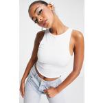 Débardeurs Asos Design blancs sans manches Taille XL pour femme en promo 