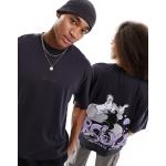 T-shirts à imprimés Asos Design noirs Disney Taille XXS 