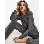 Pyjamas Asos Design argentés à paillettes classiques pour femme en promo 
