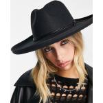 Chapeaux Fedora Asos Design noirs Tailles uniques pour femme 