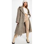 Manteaux en laine Asos Design marron Taille L look casual pour femme en promo 