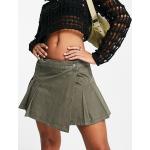 Jupes plissées Asos Design vertes Taille XS classiques pour femme en promo 