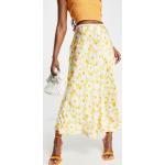 Jupes imprimées Asos Design multicolores à motif marguerites mi-longues classiques pour femme en promo 