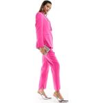 Pantalons de costume Asos Design roses Taille S pour femme en promo 
