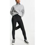 Pantalons carotte Asos Design noirs en viscose à motif Rome Taille XS pour femme 