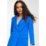 Blazers croisés Asos Design bleu électrique en jersey classiques pour femme en promo 