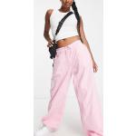 Pantalons taille basse Asos Design roses Taille L petite pour femme en promo 