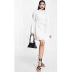 Robes ceinturées Asos Design blanches Taille XS look casual pour femme en promo 