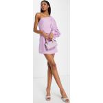 Robes courtes Asos Design violettes courtes Taille L classiques pour femme en promo 