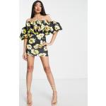 Robes à pois Asos Design multicolores à pois à motif fleurs courtes Taille XXS pour femme en promo 