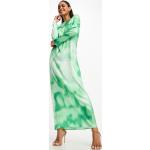 Robes Asos Design multicolores en satin à manches longues à manches longues Taille M classiques pour femme en promo 