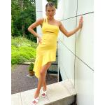 Robes fourreau Asos Design jaunes mi-longues Taille S pour femme en promo 
