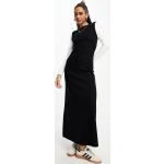Robes longues Asos Design noires à manches longues longues à manches longues Taille XL classiques pour femme en promo 