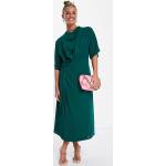 Robes col bénitier Asos Design vert d'eau mi-longues à col bénitier Taille XXS classiques pour femme en promo 