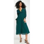 Robes mi-longues Asos Design vertes à pois mi-longues Taille XXS classiques pour femme en promo 