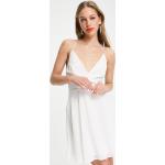 Robes cache-coeur Asos Design blanches Taille XL classiques pour femme en promo 