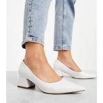Chaussures Asos Design blancs cassés pour pieds larges Pointure 42 classiques pour femme 