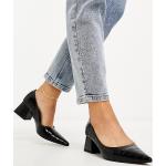 Chaussures Asos Design noires pour pieds larges Pointure 43 classiques pour femme 