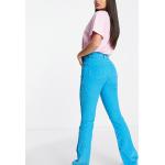 Jeans slim Asos Design bleus en velours Taille XS W26 L36 pour femme en promo 