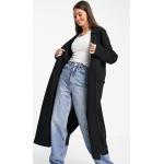 Manteaux longs Asos Tall noirs Taille XS tall pour femme en promo 