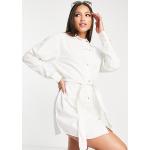 Robes ceinturées Asos Tall blanches Taille XXS tall classiques pour femme en promo 