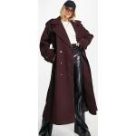 Trench coats Asos Tall rouges Taille S tall pour femme en promo 