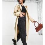ASOS DESIGN Tall - Trench-coat long - Taupe-Marron
