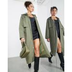 Manteaux Asos Edition verts à capuche à capuche Taille XS look casual pour femme en promo 