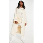 Trench coats Asos Design blancs Taille XXS pour femme en promo 