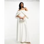Combinaisons de mariage Asos Design blanches à épaules dénudées Taille XXS classiques pour femme en promo 