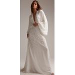 Robes fleuries Asos Design blanches à fleurs à perles Taille XS classiques pour femme 