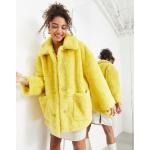 Manteaux oversize Asos Edition jaunes Taille XXS pour femme en promo 