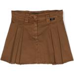 Jupes plissées marron à logo à franges Taille 6 ans pour fille de la boutique en ligne Farfetch.com 