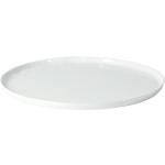 Assiettes en porcelaine Pomax blanches en porcelaine diamètre 32 cm en promo 