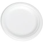 Assiettes jetables blanches diamètre 26 cm 