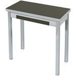 Tables en verre grises en verre 