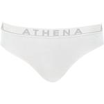 Slips en coton Athena blancs en modal oeko-tex Taille M look fashion pour femme en promo 