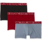Boxers Athena rouge bordeaux oeko-tex Taille 3 XL look fashion pour homme 