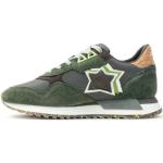 Chaussures de running Atlantic Stars vertes en cuir Pointure 42 look fashion pour homme 