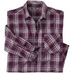Chemises Atlas For Men prune à carreaux en flanelle à carreaux Taille 3 XL classiques pour homme 