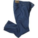 Jeans droits Atlas For Men bleu marine stretch Taille XL look fashion pour homme 