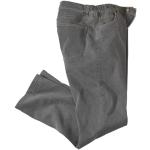 Jeans droits Atlas For Men gris stretch Taille 4 XL look fashion pour homme 