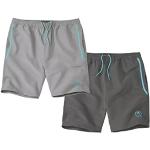 ATLAS FOR MEN Lot de 2 Shorts Microfibre Sporting.