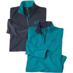 Sous-pulls Atlas For Men turquoise en jersey lavable en machine Taille 3 XL look fashion pour homme 