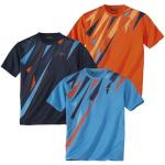 ATLAS FOR MEN - Lot de 3 Tee-Shirts Summer Sport - 4XL