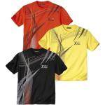 T-shirts de sport Atlas For Men orange en jersey à manches courtes en lot de 3 Taille XXL look fashion pour homme 
