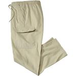 Pantalons cargo Atlas For Men beiges en coton lavable en machine Taille 3 XL look fashion pour homme 