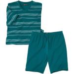 Pyjashorts Atlas For Men verts à rayures à motif canards Taille M look fashion pour homme 