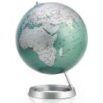 Globes terrestres vert menthe en aluminium 